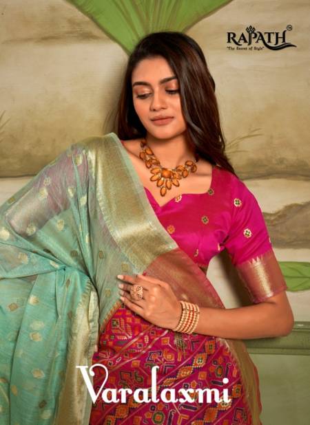 Varalaxmi By Rajpath Cotton Silk Party Wear Saree Exporters In India